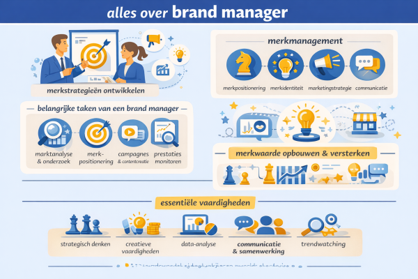 Alles over het beroep brand manager Wat doet een brand manager